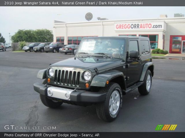 2010 Jeep Wrangler Sahara 4x4 in Natural Green Pearl