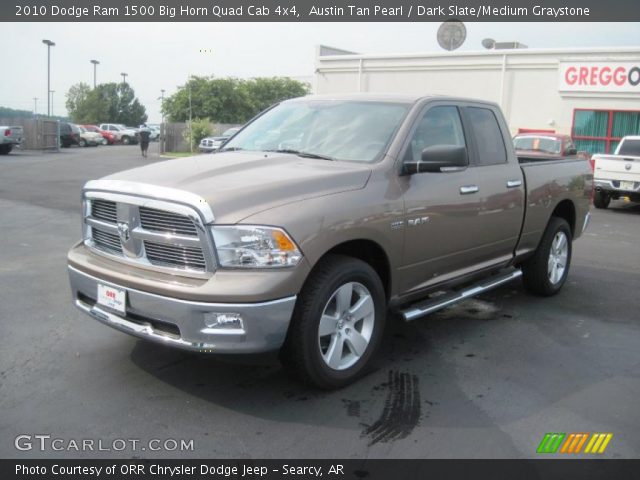 2010 Dodge Ram 1500 Big Horn Quad Cab 4x4 in Austin Tan Pearl