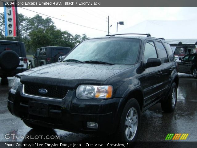 2004 Ford Escape Limited 4WD in Black