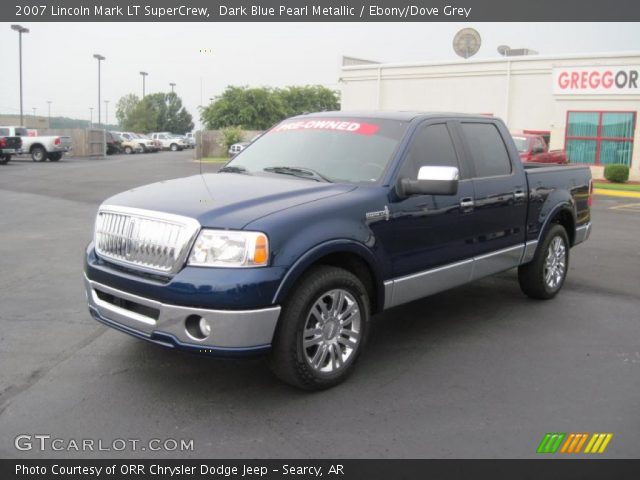 2007 Lincoln Mark LT SuperCrew in Dark Blue Pearl Metallic