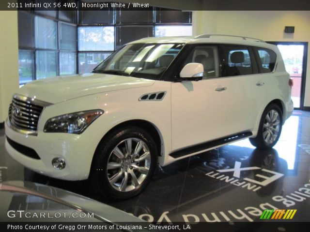 2011 Infiniti QX 56 4WD in Moonlight White