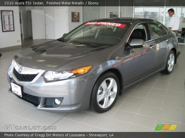 2010 Acura TSX Sedan in Polished Metal Metallic