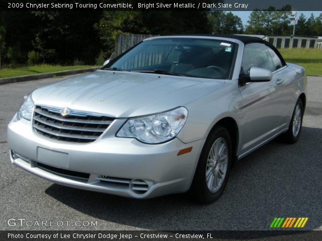2009 Chrysler Sebring Touring Convertible in Bright Silver Metallic