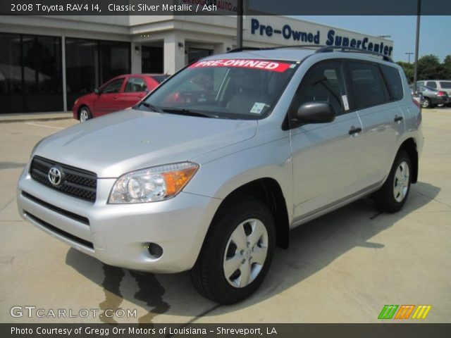 2008 Toyota RAV4 I4 in Classic Silver Metallic