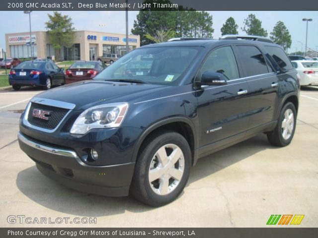 2008 GMC Acadia SLT in Deep Blue Metallic