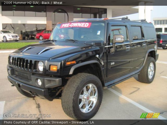 2006 Hummer H2 SUV in Black