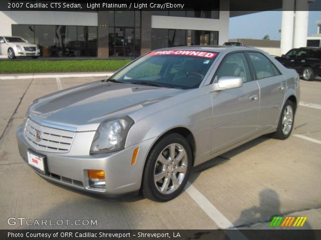 2007 Cadillac CTS Sedan in Light Platinum