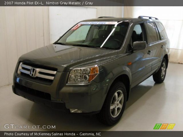 2007 Honda Pilot EX-L in Nimbus Gray Metallic