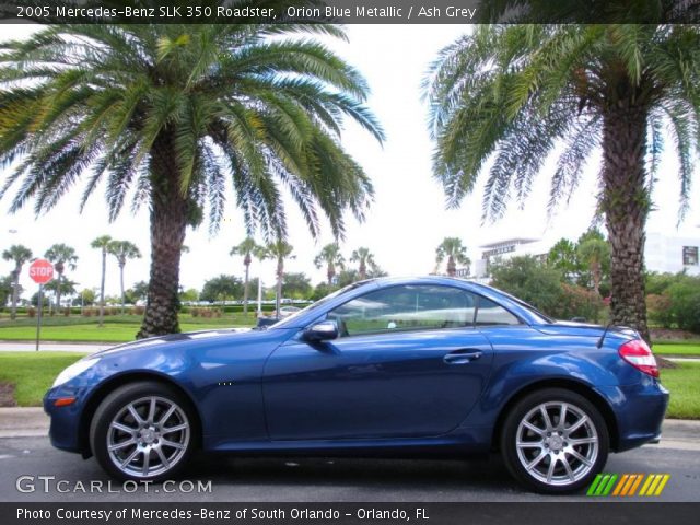 2005 Mercedes-Benz SLK 350 Roadster in Orion Blue Metallic