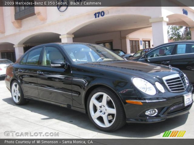 2009 Mercedes-Benz E 350 Sedan in Black