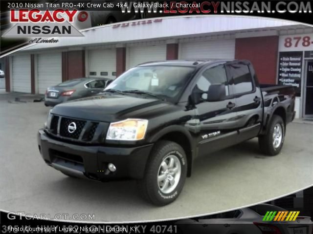 2010 Nissan Titan PRO-4X Crew Cab 4x4 in Galaxy Black