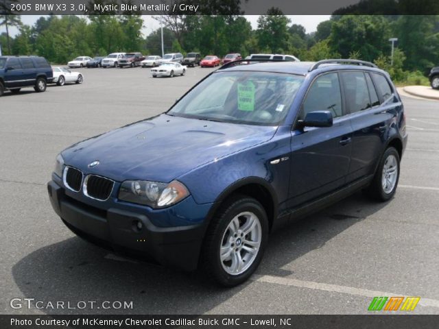 Mystic blue bmw x3