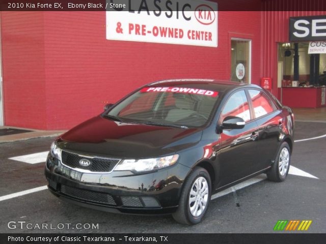 2010 Kia Forte EX in Ebony Black