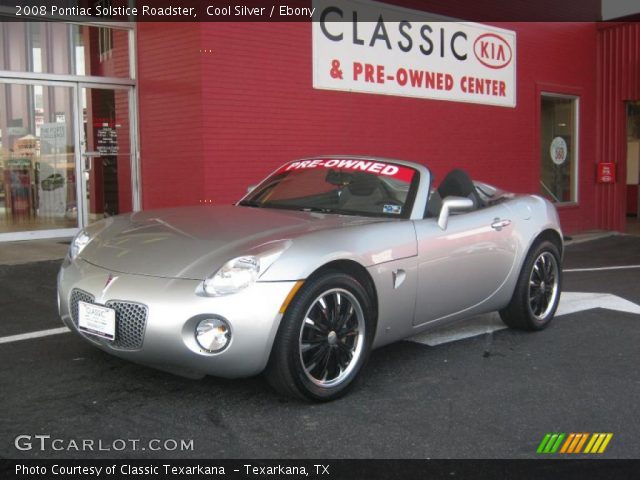 2008 Pontiac Solstice Roadster in Cool Silver