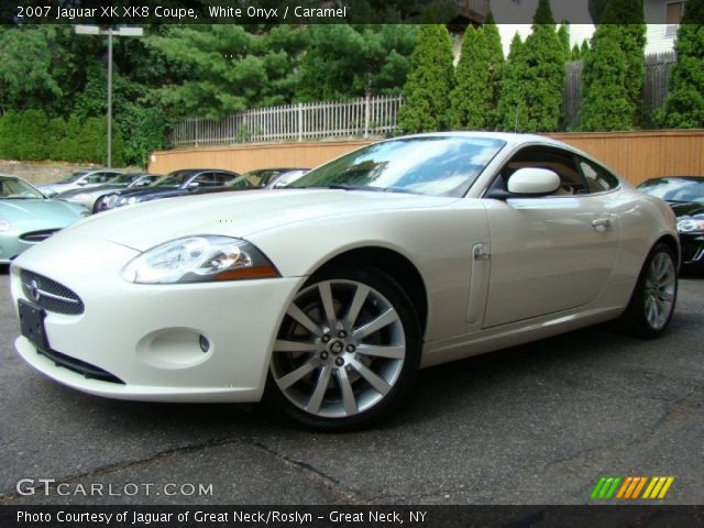 2007 Jaguar XK XK8 Coupe in White Onyx