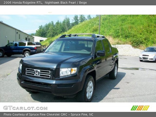 2006 Honda Ridgeline RTL in Nighthawk Black Pearl