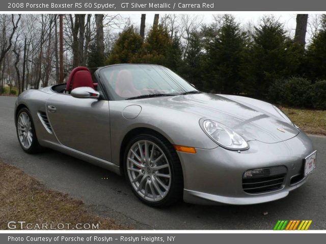 2008 Porsche Boxster RS 60 Spyder in GT Silver Metallic
