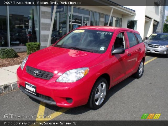 2007 Toyota Matrix  in Radiant Red