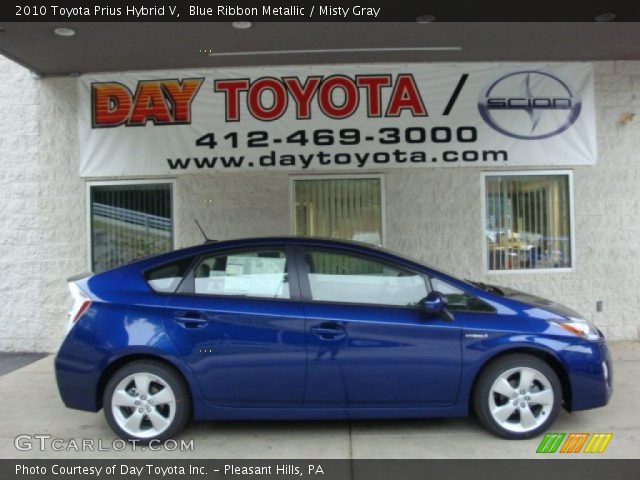 2010 Toyota Prius Hybrid V in Blue Ribbon Metallic