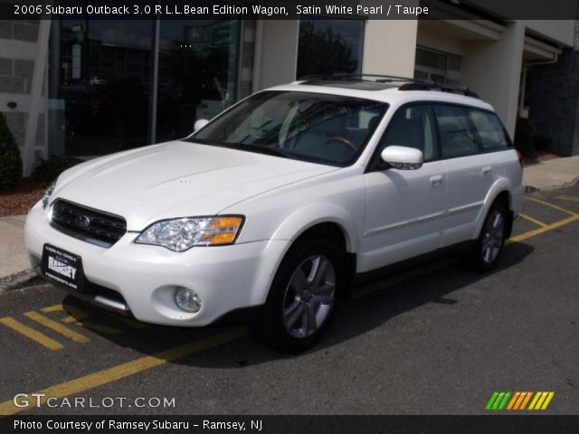 2006 Subaru Outback 3.0 R L.L.Bean Edition Wagon in Satin White Pearl