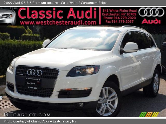 2009 Audi Q7 3.6 Premium quattro in Calla White