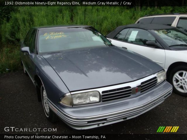 1992 Oldsmobile Ninety-Eight Regency Elite in Medium Gray Metallic