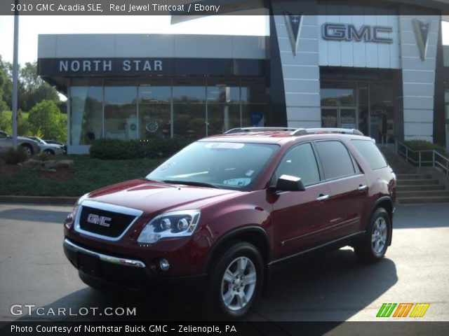 2010 GMC Acadia SLE in Red Jewel Tintcoat