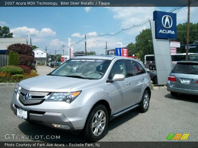 2007 Acura MDX Technology in Billet Silver Metallic