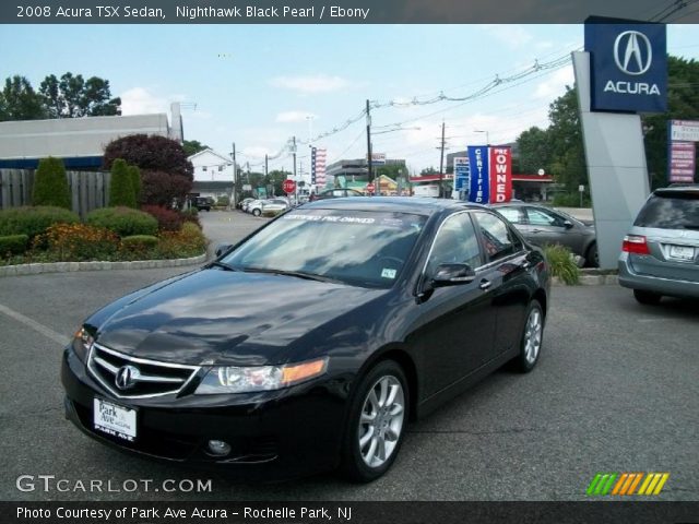 2008 Acura TSX Sedan in Nighthawk Black Pearl