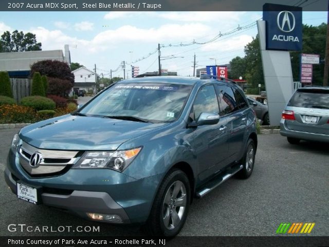 2007 Acura MDX Sport in Steel Blue Metallic