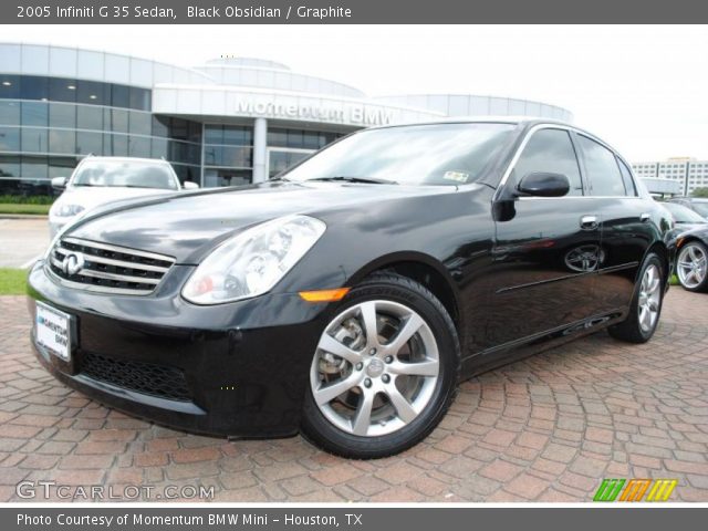 2005 Infiniti G 35 Sedan in Black Obsidian