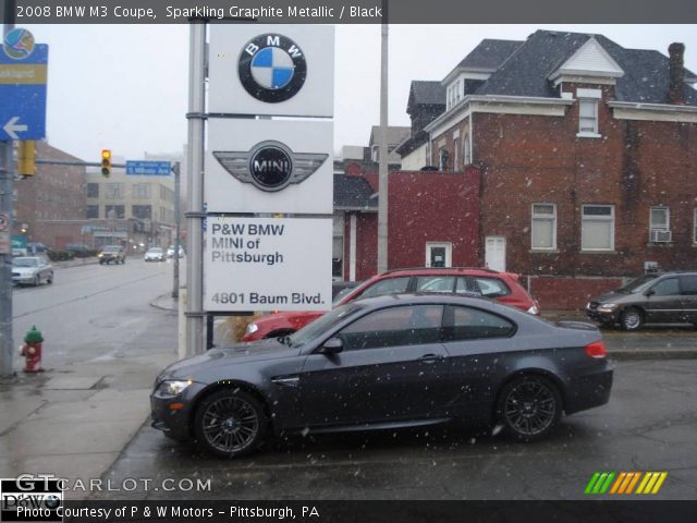 2008 BMW M3 Coupe in Sparkling Graphite Metallic