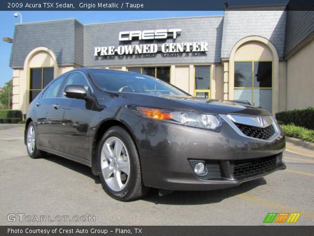 2009 Acura TSX Sedan in Grigio Metallic