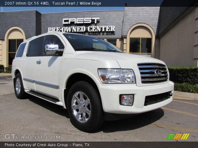 2007 Infiniti QX 56 4WD in Tuscan Pearl