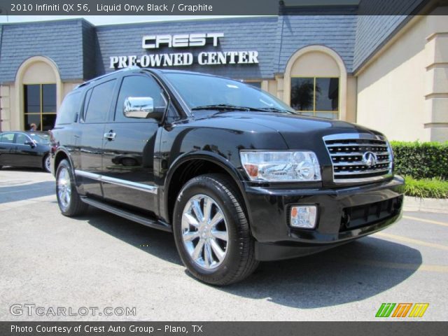 2010 Infiniti QX 56 in Liquid Onyx Black