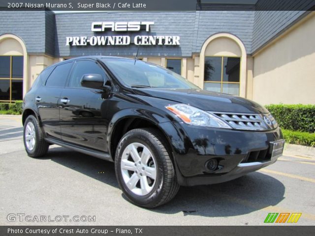 2007 Nissan Murano S in Super Black