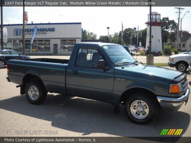 1997 Ford Ranger XLT Regular Cab in Medium Willow Green Metallic