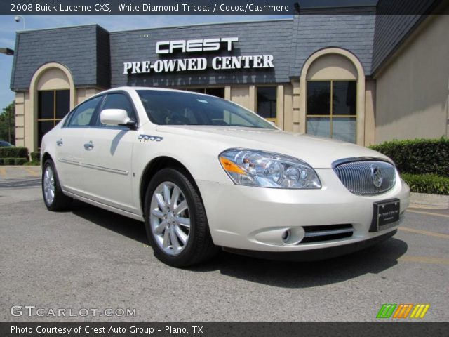 2008 Buick Lucerne CXS in White Diamond Tricoat