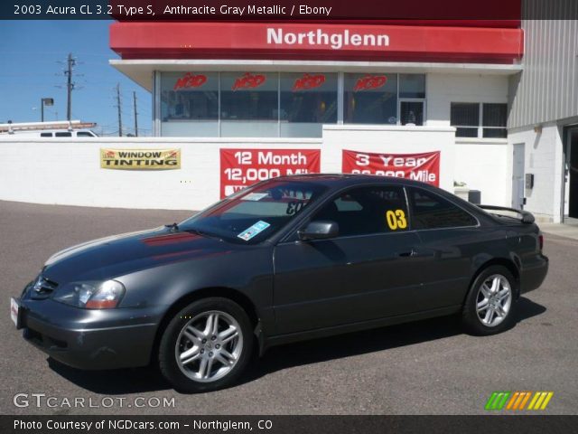 2003 Acura CL 3.2 Type S in Anthracite Gray Metallic