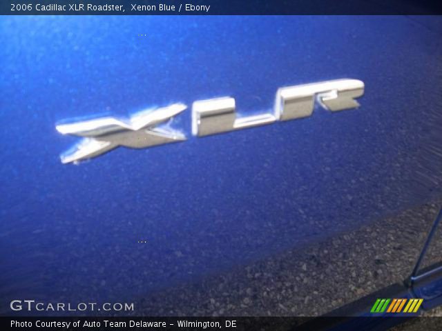 2006 Cadillac XLR Roadster in Xenon Blue