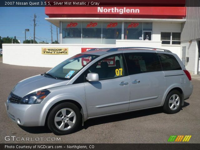 2007 Nissan Quest 3.5 S in Silver Mist Metallic