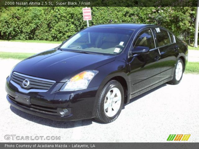 2008 Nissan Altima 2.5 SL in Super Black
