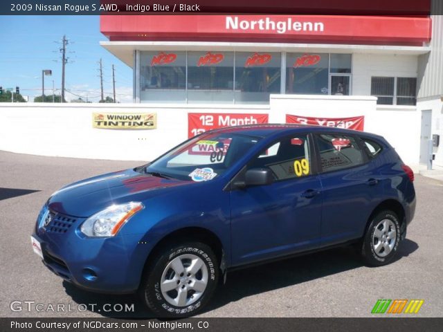 2009 Nissan Rogue S AWD in Indigo Blue