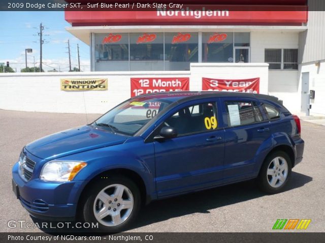2009 Dodge Caliber SXT in Surf Blue Pearl