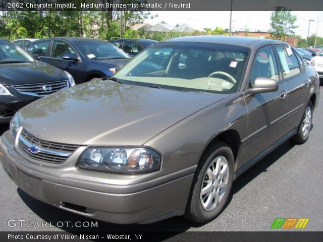 2002 Chevrolet Impala  in Medium Bronzemist Metallic
