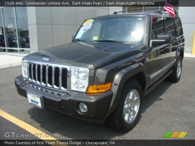 2006 Jeep Commander Limited 4x4 in Dark Khaki Pearl