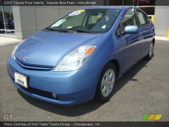 2005 Toyota Prius Hybrid in Seaside Blue Pearl