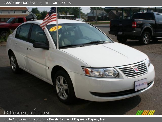 2007 Saturn ION 2 Sedan in Polar White
