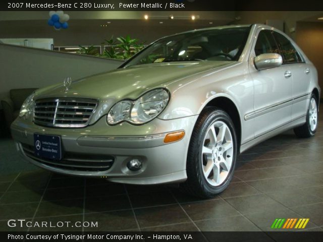 2007 Mercedes-Benz C 280 Luxury in Pewter Metallic