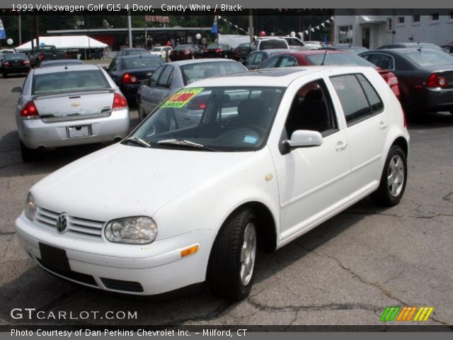 1999 Volkswagen Golf GLS 4 Door in Candy White